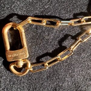 Louis Vuitton gorgeous repurposed clasp necklace